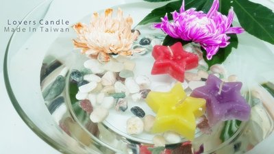 1入 無煙環保浪漫星型浮水蠟燭【活動/婚禮/求婚/情人節/水陸兩用】