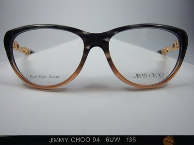 ImeMyself Eyewear JIMMY CHOO JC 94 cat eye glasses handmade