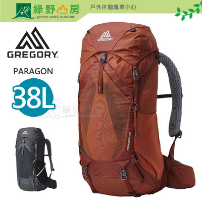 《綠野山房》GREGORY 美國 PARAGON 兩色可選 38L 登山背包 GG143363