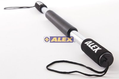 【斯伯特】ALEX B-18 單簧握力棒 另售 拉力繩 重訓手套 瑜珈墊 瑜珈磚 韻律球 彈力帶 瑜珈滾筒 跳繩