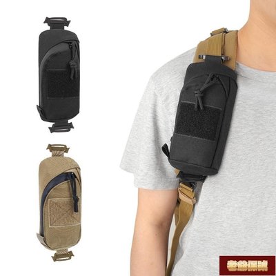 【老爺保號】戶外戰術單肩包 男士多功能尼龍登山野營裝備 軍用工具包配件 手機袋