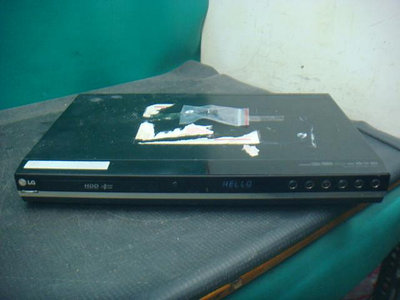 紅螞蟻跳蚤屋 -- (G322) LG RH387H DVD錄放影機 硬碟式160GB 會過電 請看說明【一元起標】