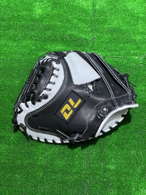 〈棒球世界〉全新DL 捕手手套/店家訂製款送手套袋 黑白配色左撇子用