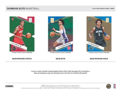 2022-23 Panini Donruss Elite HOBBY Basketball 精英系列籃球卡卡盒