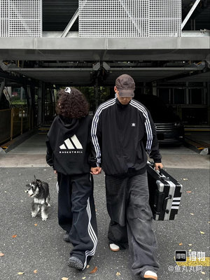 Adidas Basketball 系列衛衣阿迪達斯 經典 logo字母印花針織連帽加絨衛衣男女同款寬鬆休閒運動服顯白顯瘦連帽衫衛衣4908