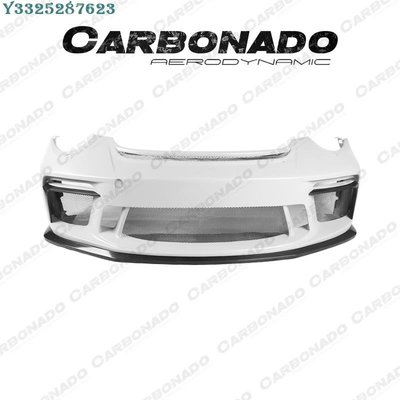 Carbonado 保時捷 Carrera 991.2 4 4S GTS 改裝GT3前保桿后杠尾翼 Supar.Car /請議價