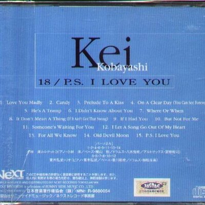 K - Kei Kobayashi 小林桂- 18 / PS I Love You - 日版| Yahoo奇摩拍賣