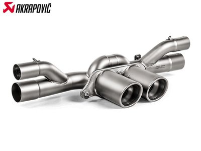 【樂駒】Akrapovic PORSCHE 911 GT3 991 尾段 鈦合金 排氣管 尾飾管 輕量化 系統
