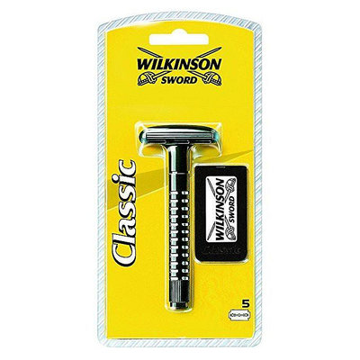 【新貨到】英國 Wilkinson Sword 經典安全刮鬍刀 - 傳統 雙刃 雙面 手動 老式 安全 刮鬍刀-SAINT線上商店