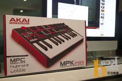 [ 反拍樂器 ] 第二代AKAI MPK mini MK2 25鍵 MIDI 鍵盤