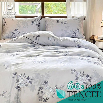 §同床共枕§Tencel100%60支天絲萊賽爾纖維 單人3.5x6.2尺 薄床包舖棉兩用被三件式組-6013