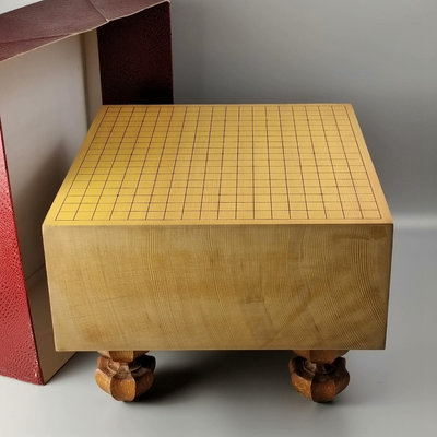 日本新榧圍棋桌圍棋棋盤圍棋盤圍棋墩。老榧木圍棋6號