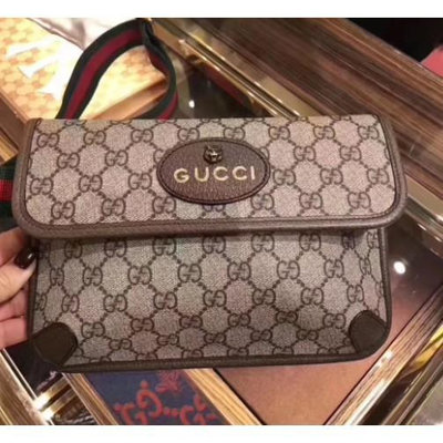 Gucci 493930 GG Supreme Belt Bag 虎頭腰包 胸口包 現貨