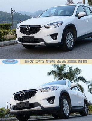 馬自達 MAZDA CX-5前後護板 CX5前後護板 CX-5前後下護板 CX5前後下護板 不鏽鋼材