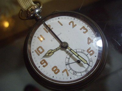ETERNA軍用計時鬧鈴古董懷錶52mm 綺年華 一戰 二戰 軍官用 飛機鐘 船鐘 戰車鐘 古董錶