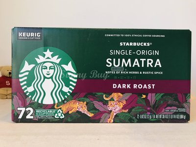 【Sunny Buy】◎預購◎ 星巴克 Starbucks Sumatra 蘇門答臘 深焙 咖啡膠囊 72入K-Cup