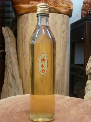 純天然台灣檜木(扁柏 黃檜)精油--500 cc 玻璃瓶