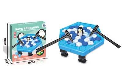 佳佳玩具 -- 企鵝破冰 拯救企鵝 拆牆 敲冰磚 破冰台 遊戲 桌遊 益智玩具 親子玩具 現貨【CF155276】
