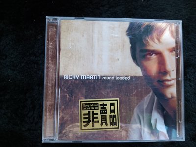 RICKY MARTIN 瑞奇馬丁 - sound loaded - 2000年SONY 宣傳版 碟片近新- 51元起標