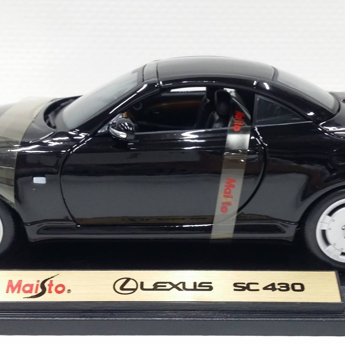 統一模型玩具店 Maista Lexus Sc430 黑色 1 18 Yahoo奇摩拍賣