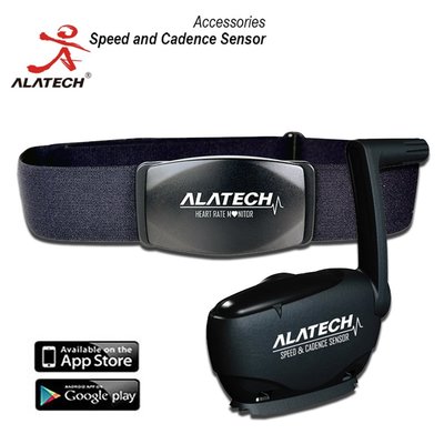 ALATECH單車踏頻器心跳帶超值組 (CS012+SC002) T