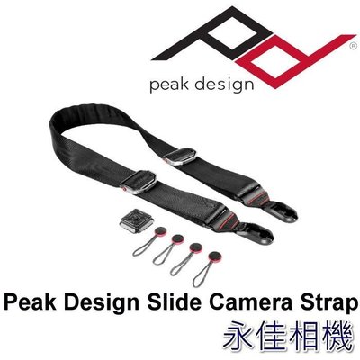 永佳相機_Peak Design PD 快裝神奇背帶 Capture Slide 背帶 肩帶 寬版 (黑色) ~現貨~1