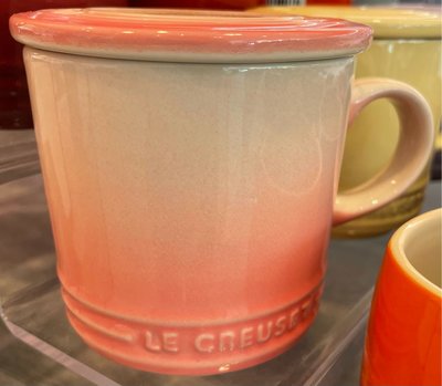 法國 🇫🇷 Le Creuset Mug Cup w/Lid 午茶杯300ml 含蓋 亮藍色 另有粉樹莓 粉彩紫 奶油黃 馬克杯
