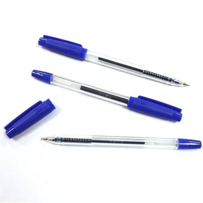 今晟0.5mm中性筆-藍色 原子筆 原珠筆【GC380】 久林批發
