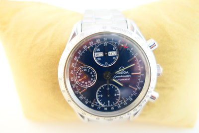 [吉宏精品交流中心]OMEGA 歐米茄 Speedmaster 超霸 藍面 多功能 自動機械 計時碼錶 男錶