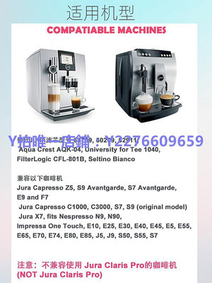 咖啡機配件 適用JURA優瑞CLARIS WHITE白色濾芯全自動咖啡機SC90配件過器Z5F7