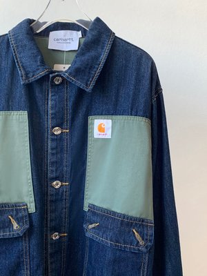 【特價免運】CARHARTT WIP卡哈特工裝牛仔夾克外套上衣男女日系拼接BF復古潮牌