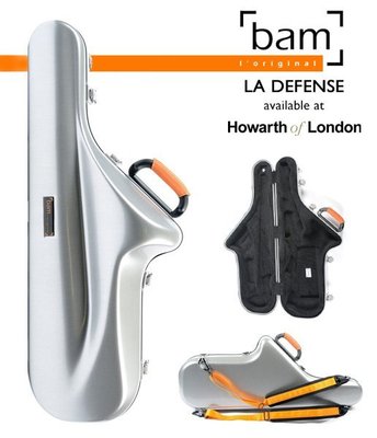 【現代樂器】免運！法國BAM Cabine DEF4011SA Alto Sax Case 中音薩克斯風盒 附雙肩背帶