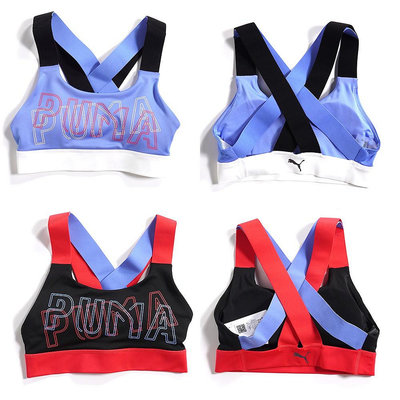 PUMA 訓練系列 Feel It 女款 中衝擊 健身 訓練 運動內衣 51828907-XS