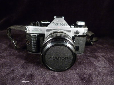 古玩軒~二手日本復古底片相機.canon AE-1(非sony.casio.Kodak.萊卡相機)JJJ971