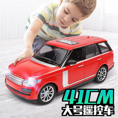 溜溜超大型充電路虎遙控汽車兒童玩具漂移仿真方向盤遙控越野賽車模型