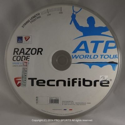 【威盛國際】TECNIFIBRE 網球線 Razor Code 17 (Tipsarevic使用款)(分裝)