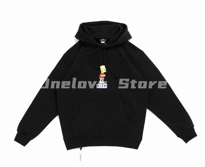 Kith x The Simpsons Bart Logo Hoodie | Yahoo奇摩拍賣