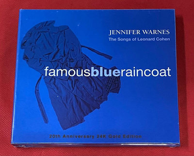 歡樂購～  IMP8301 JENNIFER WARNES THE WELL 藍雨衣20周年版 24K金碟 唱片音像