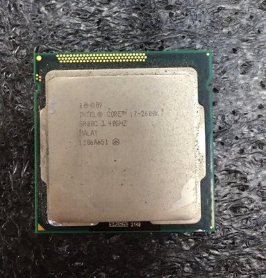 ^^華津電腦^^Intel Core i7-2600K 3.5G 8M 四核心 CPU 1155腳位 岡山可自取