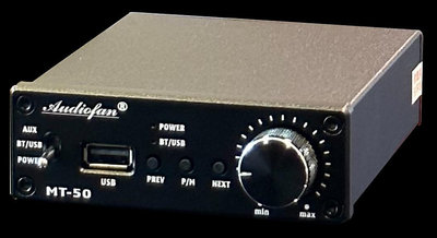 《 南港-傑威爾音響 》Audiofan MT-50 迷你多功能藍芽綜合擴大機 USB / MP3