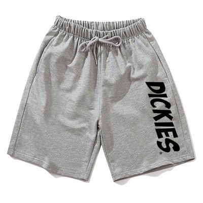 DICKIES 灰色 基本款 LOGO 短褲 棉褲 運動短褲 籃球褲 休閒短褲 沙灘褲-06
