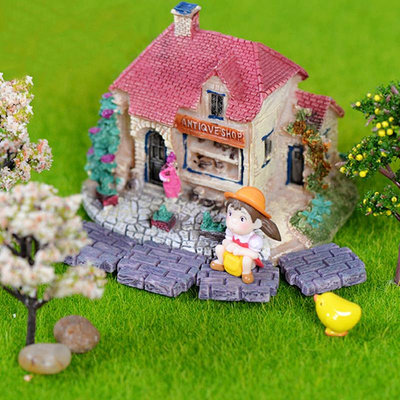 微景觀擺件圍墻小磚塊磚頭多肉盆栽裝飾品素材配飾沙盤模型擺件~半島鐵盒