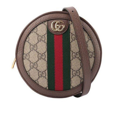 GUCCI 550618 Ophidia MINI GG 圓餅包 斜背包 實用+百搭+又點萌又不太過+經典復古，難怪熱門