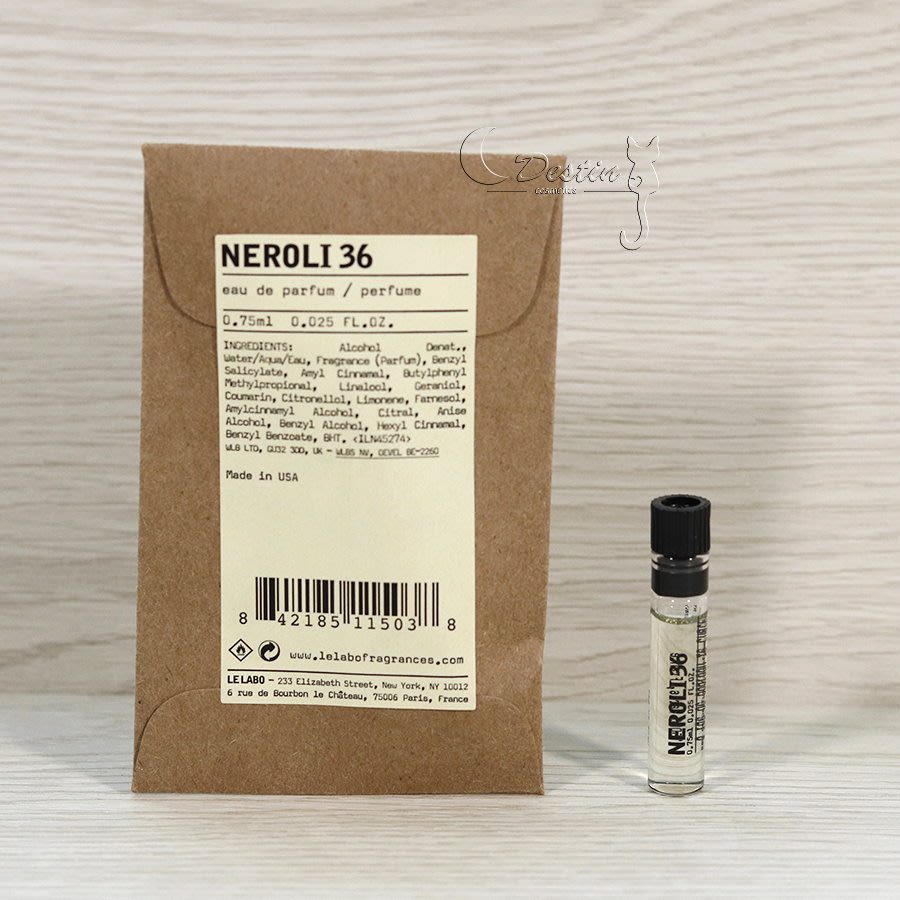 Le Labo 苦橙/ 橙花Neroli 36 0.75mL 沾式試管香水全新| Yahoo奇摩拍賣