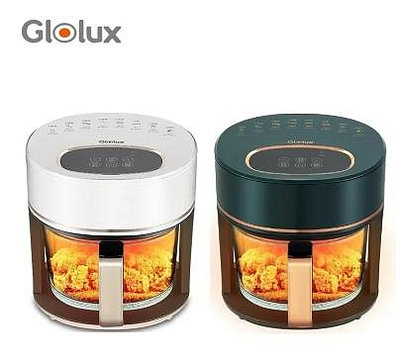 強強滾優選~【Glolux】 3.5L透明全景智慧晶鑽氣炸鍋