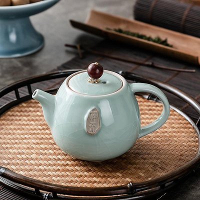陶瓷紫砂西施壺茶壺系列多款可選開片可養家用簡約中式客廳泡茶壺