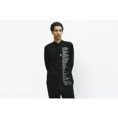 【紐約范特西】現貨 Supreme x Jean-Michel Basquiat Untitled Shirt 襯衫 黑