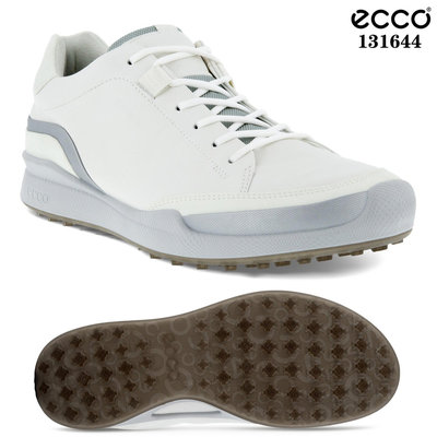 新款 正貨ecco男鞋 ECCO GOLF BIOM HYBRID 高爾夫球鞋 小牛皮 YAK皮革 特殊鞋墊131644