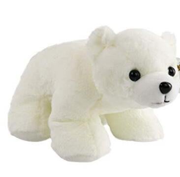 【高雄百貨】會發光發亮的北極熊白熊小熊熊可愛玩偶絨毛娃娃擺件裝飾品送禮禮品