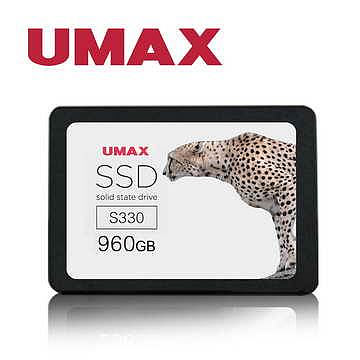 【台中自取】全新 UMAX S330 960GB 2.5吋固態硬碟 ( UMAX SSD S330 960GB SATAIII )